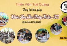 Thông báo khai giảng khóa Học Thư Pháp Thiền – K2