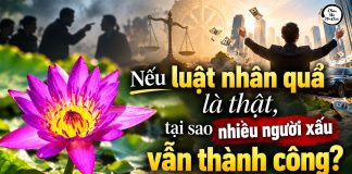 Nếu luật nhân quả là thật, tại sao nhiều người xấu vẫn thành công?